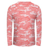 Light Red Pink Long Sleeve Shirt