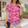 Pink Camouflage Women's T-Shirt