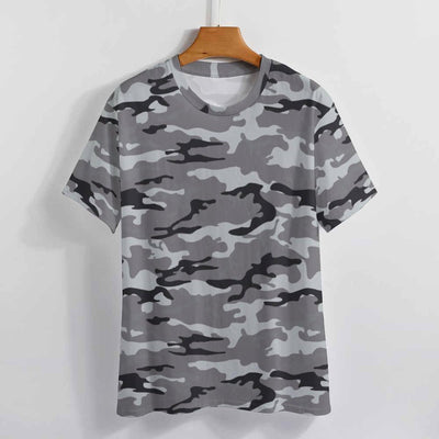 Gray Camouflage T-Shirt