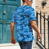 Blue Camouflage T-Shirt