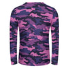 fluorescent Pink Camouflage Long Sleeve Shirt