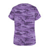 Purple Camouflage Women's T-Shirt
