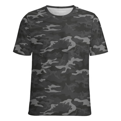 Dark Gray Camouflage T-Shirt