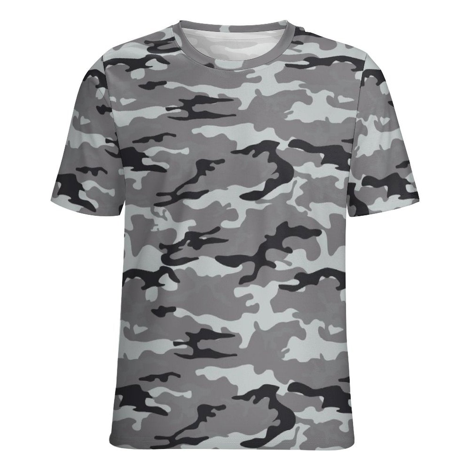 Gray Camouflage T-Shirt