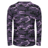 Dark Purple Camouflage Long Sleeve Shirt