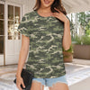 Woodland Camouflage Women's T-Shirt