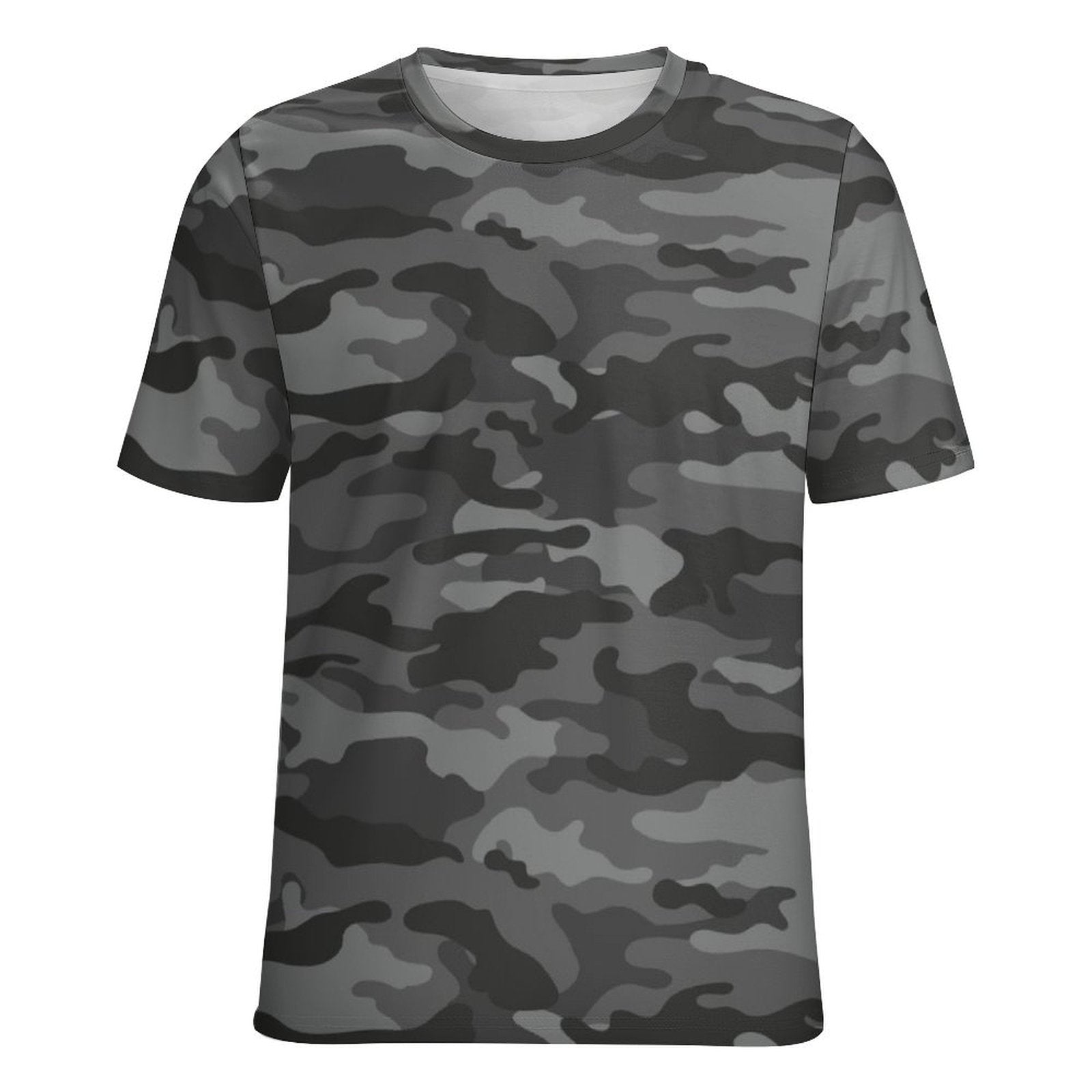 Gray Camouflage T-Shirt