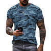 Blue Navy Camouflage T-Shirt