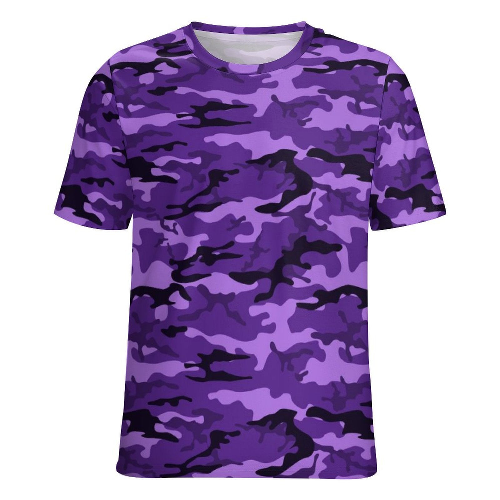fluorescent Purple Camouflage T-Shirt