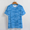 Light Blue Camouflage T-Shirt