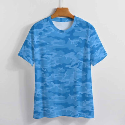 Light Blue Camouflage T-Shirt