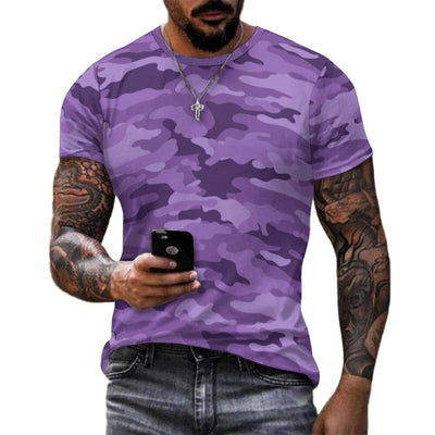 Purple Camouflage T-Shirt