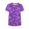 fluorescent Purple Camouflage Women's T-Shirt