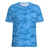 Light Blue Camouflage T-Shirt