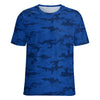 Dark Blue Navy Camouflage T-Shirt