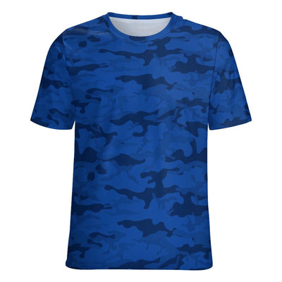 Dark Blue Navy Camouflage T-Shirt