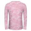 Light Pink Camouflage Long Sleeve Shirt