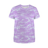 Light Purple Camouflage Women's T-Shirt