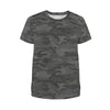 Dark Gray Camouflage Women's T-Shirt