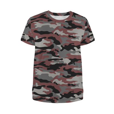 Red Camouflage Women's T-Shirt