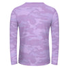 Light Purple Camouflage Long Sleeve Shirt