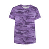 Purple Camouflage Women's T-Shirt