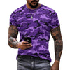 fluorescent Purple Camouflage T-Shirt
