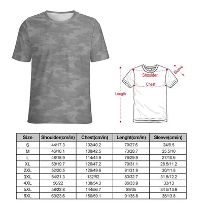 Gray Camouflage T-Shirt