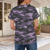 Navy Camouflage Women's T-Shirt