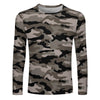 Woodland Camouflage Long Sleeve Shirt