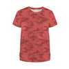 Red Camouflage Women's T-Shirt