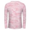 Light Pink Camouflage Long Sleeve Shirt