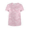 Light Pink Camouflage Women's T-Shirt