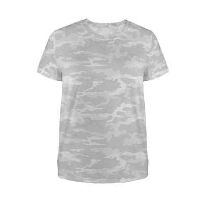 Light Gray Camouflage Women's T-Shirt