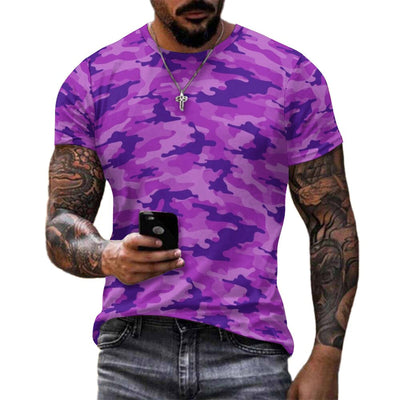Purple Camouflage T-Shirt