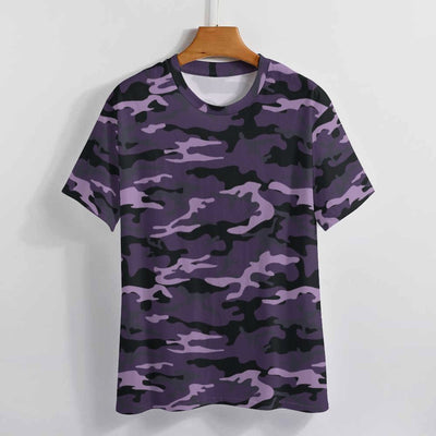 Dark Purple Camouflage T-Shirt
