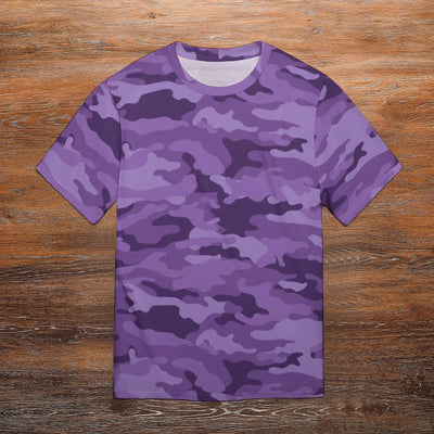Purple Camouflage T-Shirt
