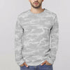 Light Gray Camouflage Long Sleeve Shirt