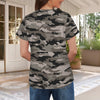 Woodland Camouflage Women's T-Shirt