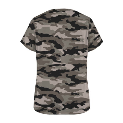 Woodland Camouflage Women's T-Shirt