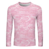 Light Pink Camouflage Long Sleeve Shirt