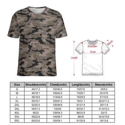 Woodland Camouflage T-Shirt