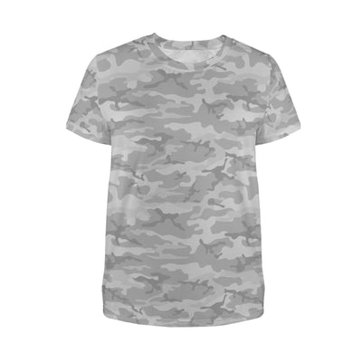 Light Gray Camouflage Women's T-Shirt