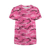 Pink Camouflage Women's T-Shirt