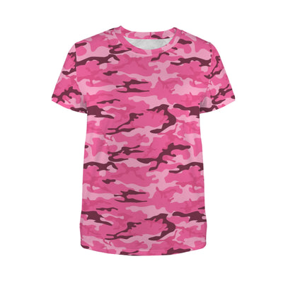 Pink Camouflage Women's T-Shirt