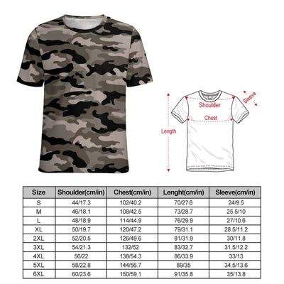 Woodland Camouflage T-Shirt