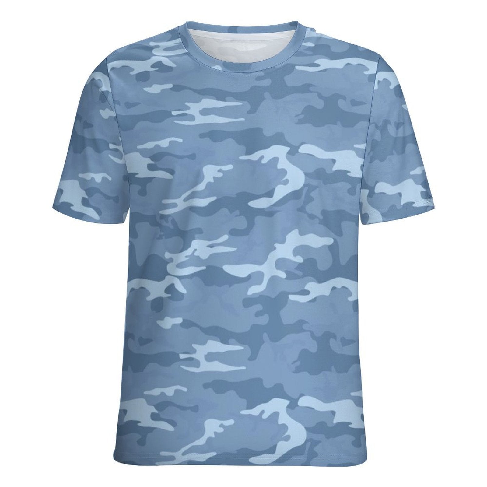 Light Blue Camouflage T-Shirt