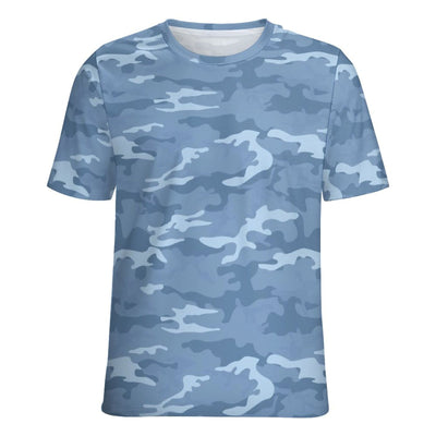 Light Blue Camouflage T-Shirt