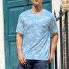 Light Blue Camouflage Men's T-Shirt