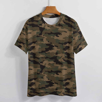 Dark Woodland Camouflage T-Shirt